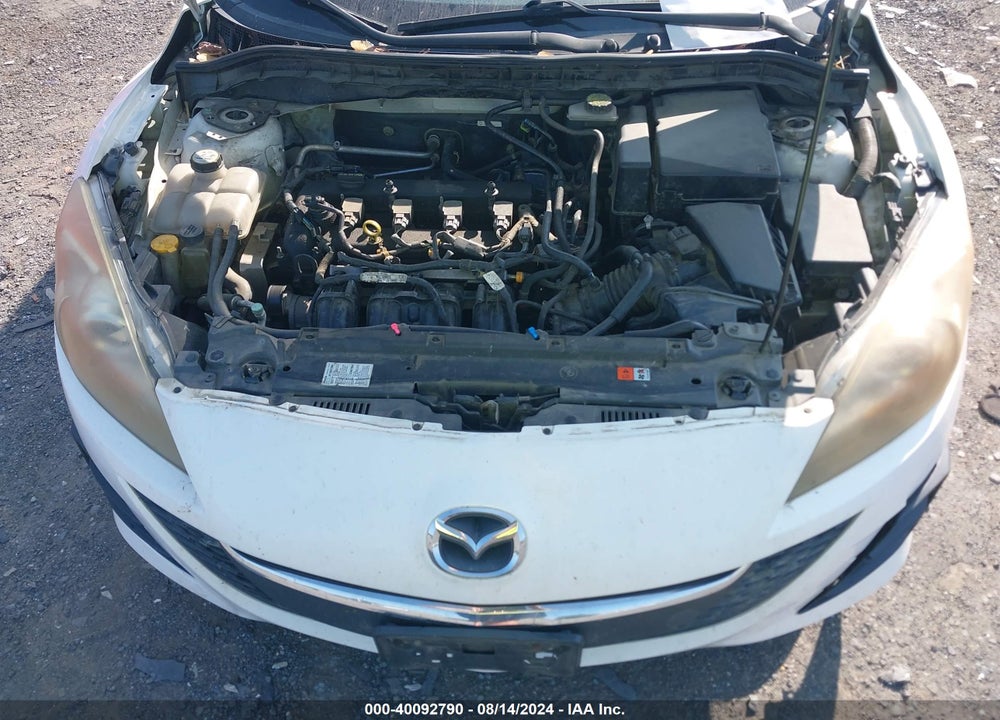 2010 MAZDA 3 I TOURING VIN: JM1BL1SG9A1191428