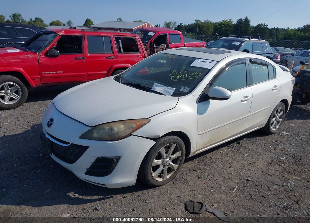 2010 MAZDA 3 I TOURING VIN: JM1BL1SG9A1191428