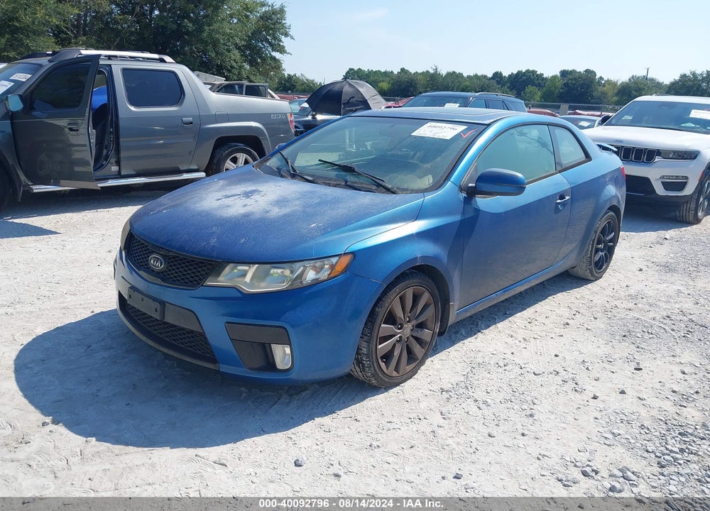 2013 KIA FORTE KOUP SX VIN: KNAFW6A3XD5742366
