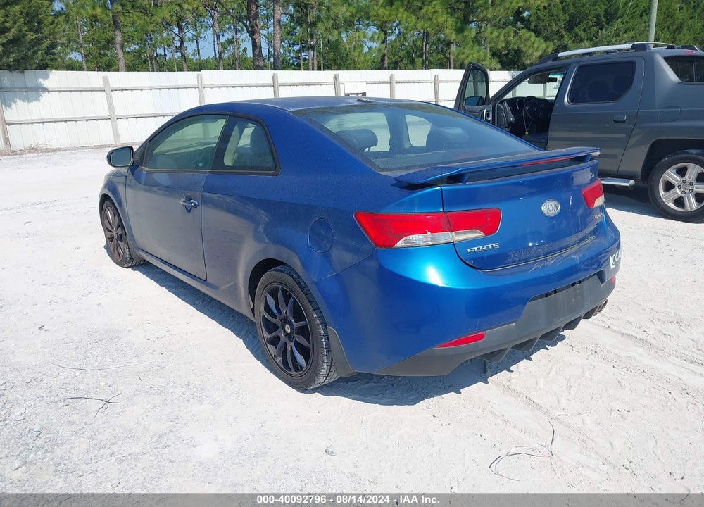 2013 KIA FORTE KOUP SX VIN: KNAFW6A3XD5742366