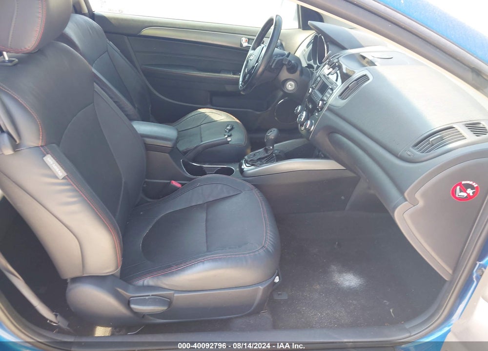 2013 KIA FORTE KOUP SX VIN: KNAFW6A3XD5742366
