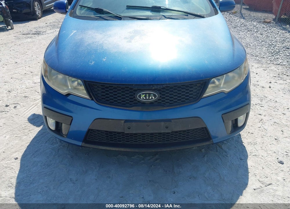 2013 KIA FORTE KOUP SX VIN: KNAFW6A3XD5742366