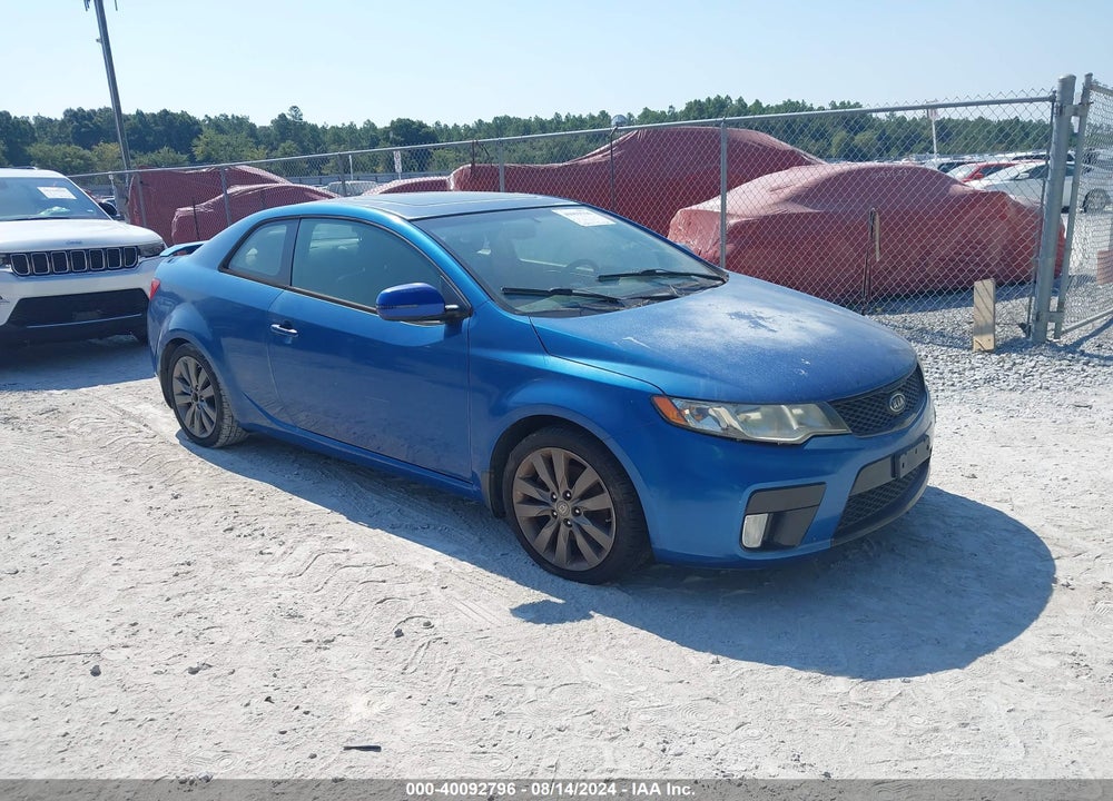 2013 KIA FORTE KOUP SX VIN: KNAFW6A3XD5742366