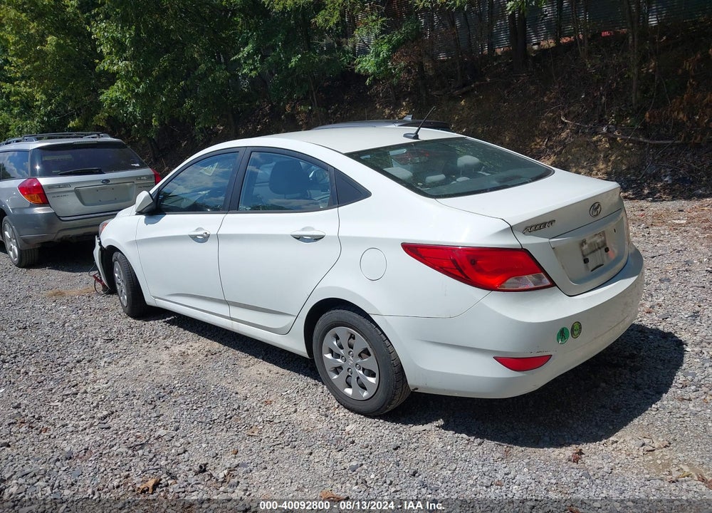 2015 HYUNDAI ACCENT GLS VIN: KMHCT4AE5FU907121