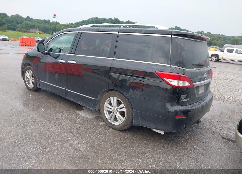 2012 NISSAN QUEST LE VIN: JN8AE2KP0C9034472