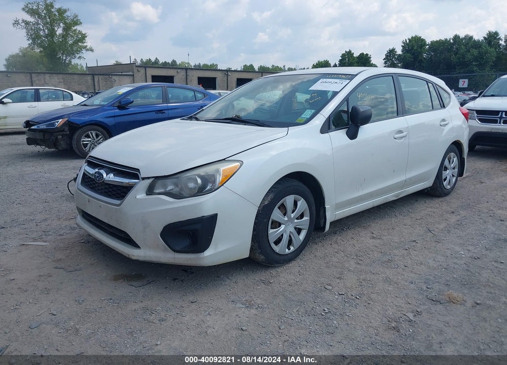 2013 SUBARU IMPREZA 2.0I VIN: JF1GPAA64D2837756