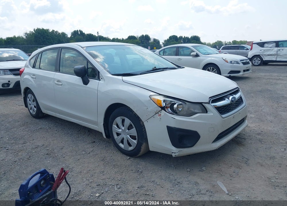 2013 SUBARU IMPREZA 2.0I VIN: JF1GPAA64D2837756