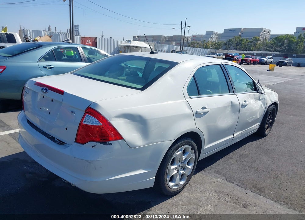 2011 FORD FUSION SE VIN: 3FAHP0HA7BR180890