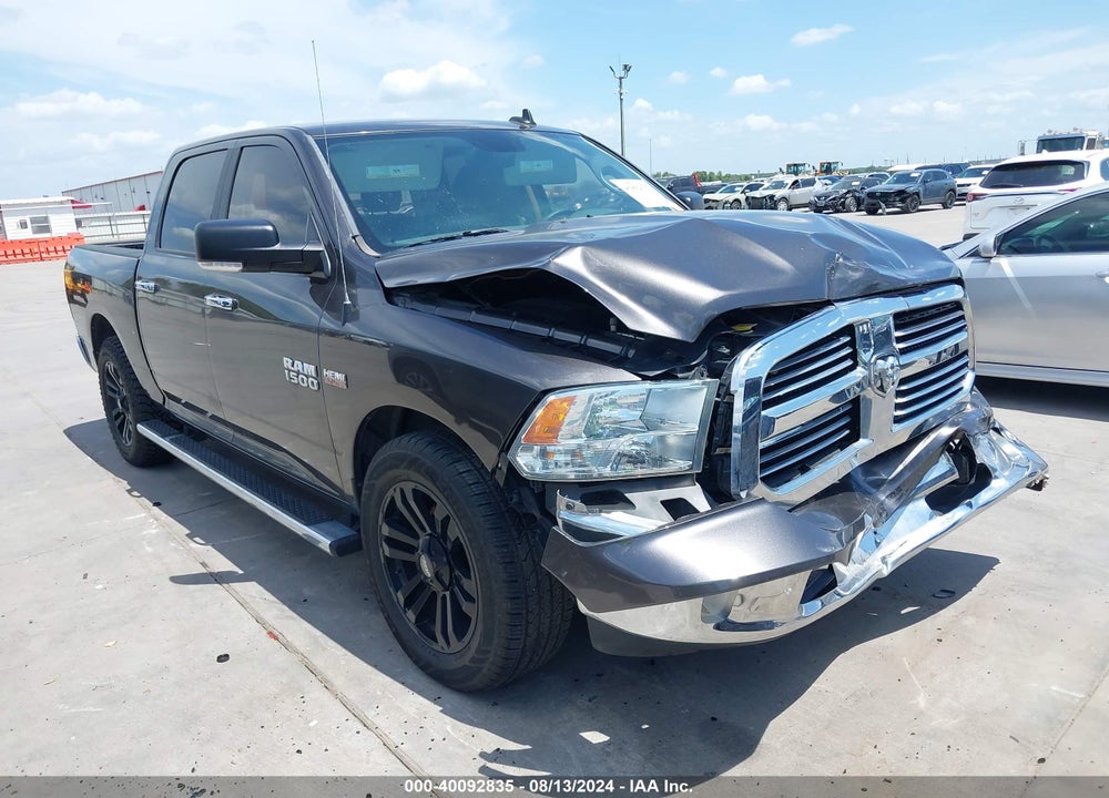2016 RAM 1500 LONE STAR VIN: 3C6RR6LT4GG287989