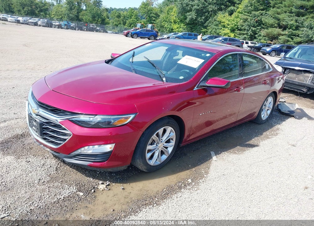2020 CHEVROLET MALIBU FWD LT VIN: 1G1ZD5ST3LF021936