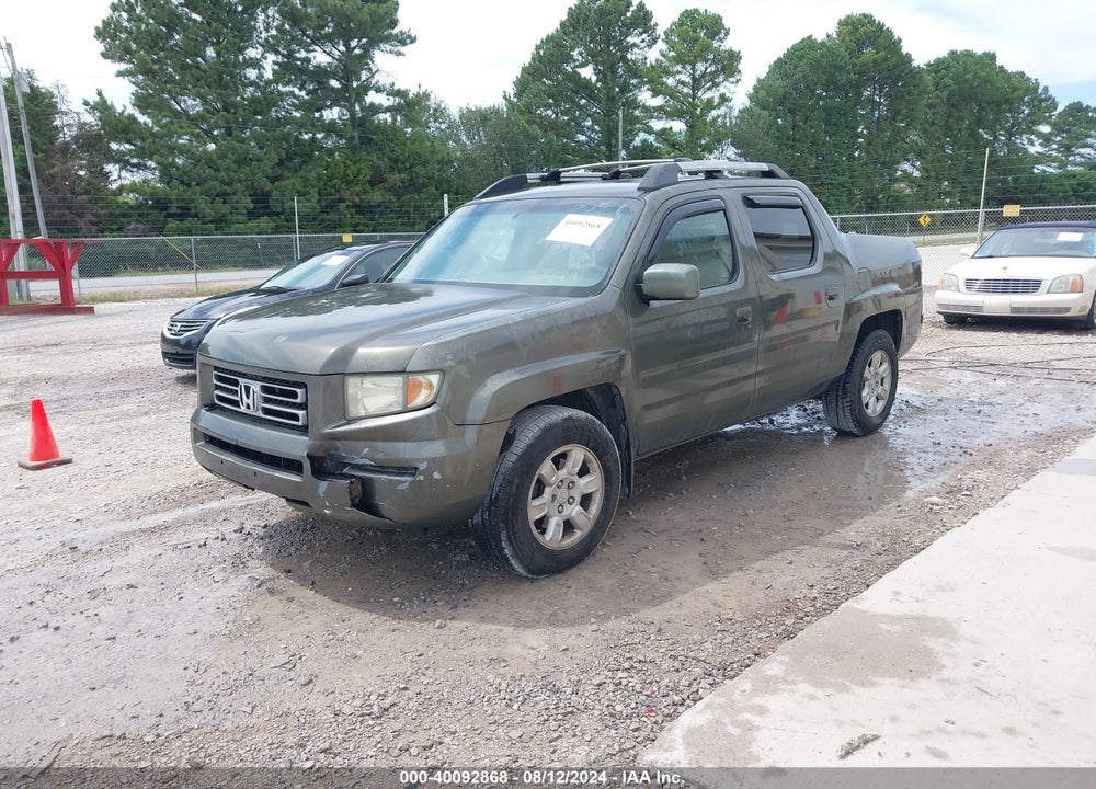 2006 HONDA RIDGELINE RTS VIN: 2HJYK16416H540437