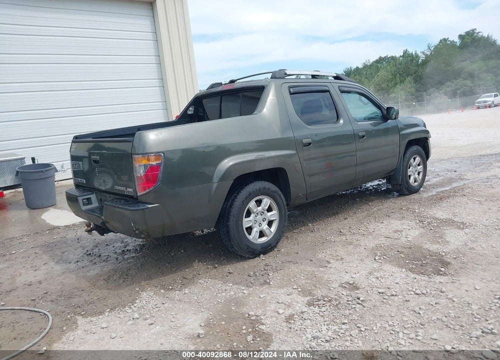 2006 HONDA RIDGELINE RTS VIN: 2HJYK16416H540437