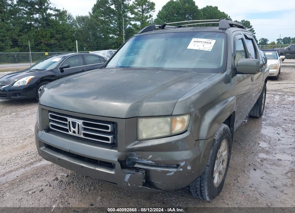 2006 HONDA RIDGELINE RTS VIN: 2HJYK16416H540437