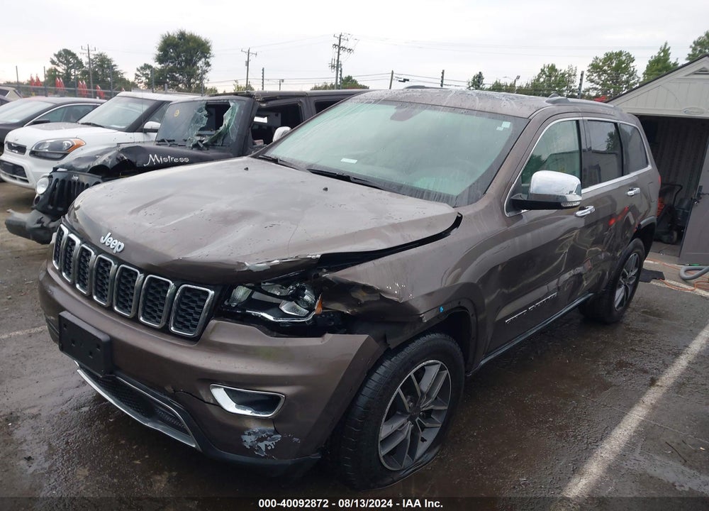 2019 JEEP GRAND CHEROKEE LIMITED 4X4 VIN: 1C4RJFBG7KC786396