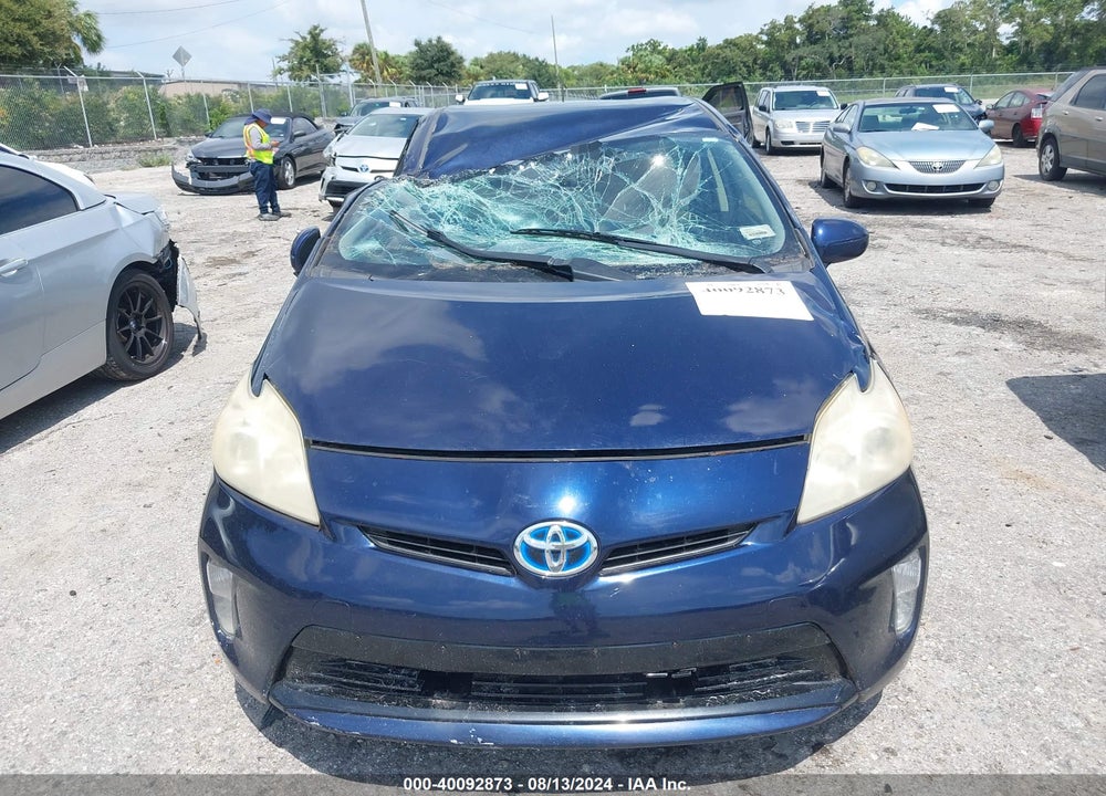 2013 TOYOTA PRIUS VIN: JTDKN3DUXD1622565