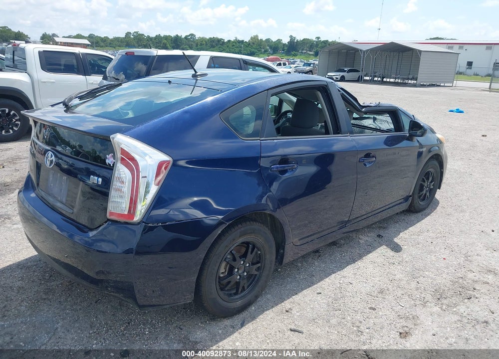 2013 TOYOTA PRIUS VIN: JTDKN3DUXD1622565