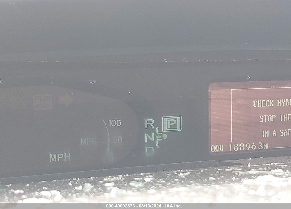 2013 TOYOTA PRIUS VIN: JTDKN3DUXD1622565