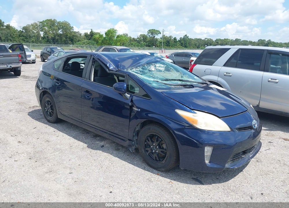 2013 TOYOTA PRIUS VIN: JTDKN3DUXD1622565