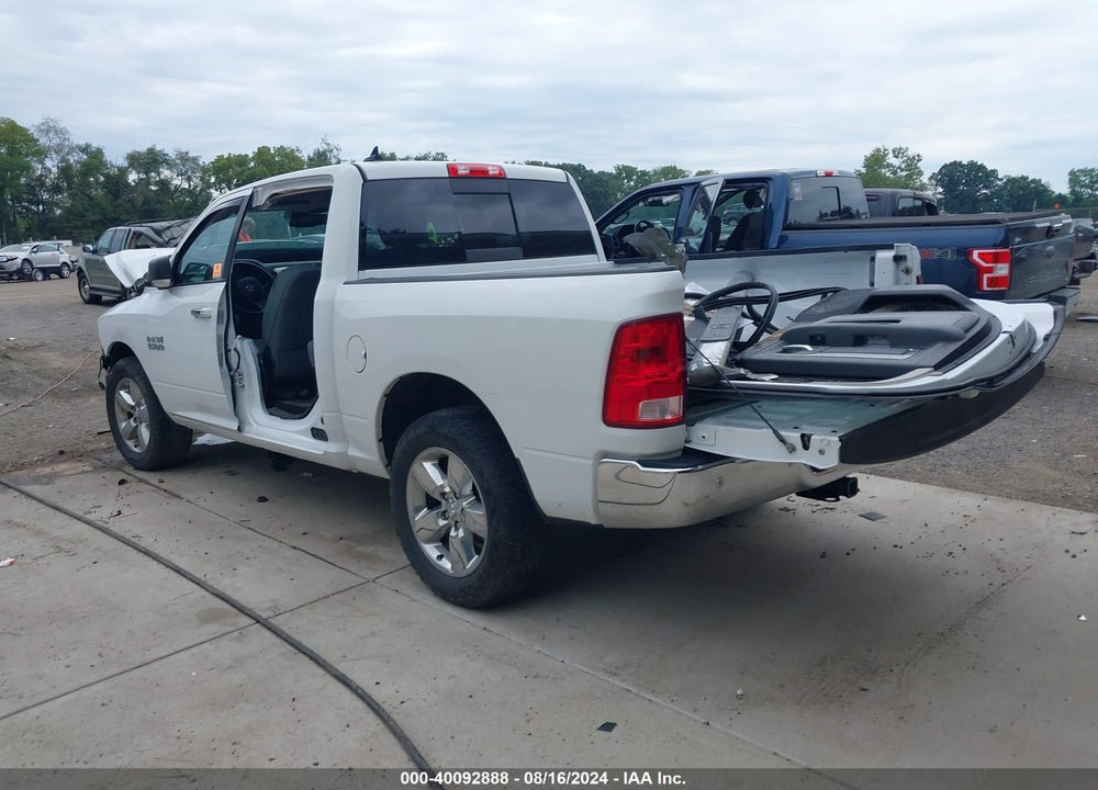 2016 RAM 1500 BIG HORN VIN: 1C6RR7LG5GS197591