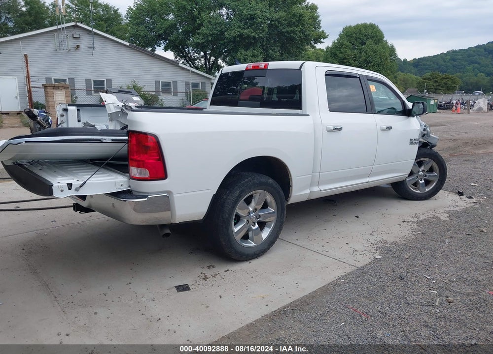 2016 RAM 1500 BIG HORN VIN: 1C6RR7LG5GS197591