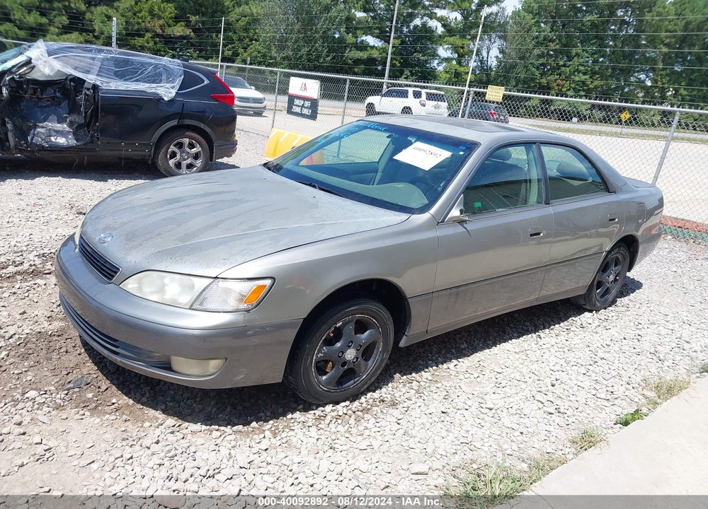1999 LEXUS ES 300 VIN: JT8BF28G2X0231642
