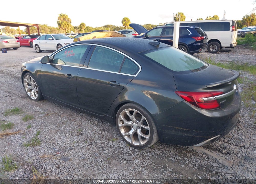 2017 REGAL BUICK  TURBO GS VIN: 2G4GT5GX0H9185752