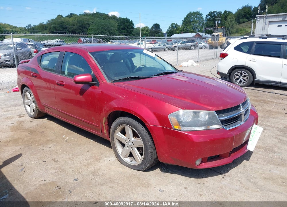 2008 DODGE AVENGER R/T VIN: 1B3LC76M78N130848