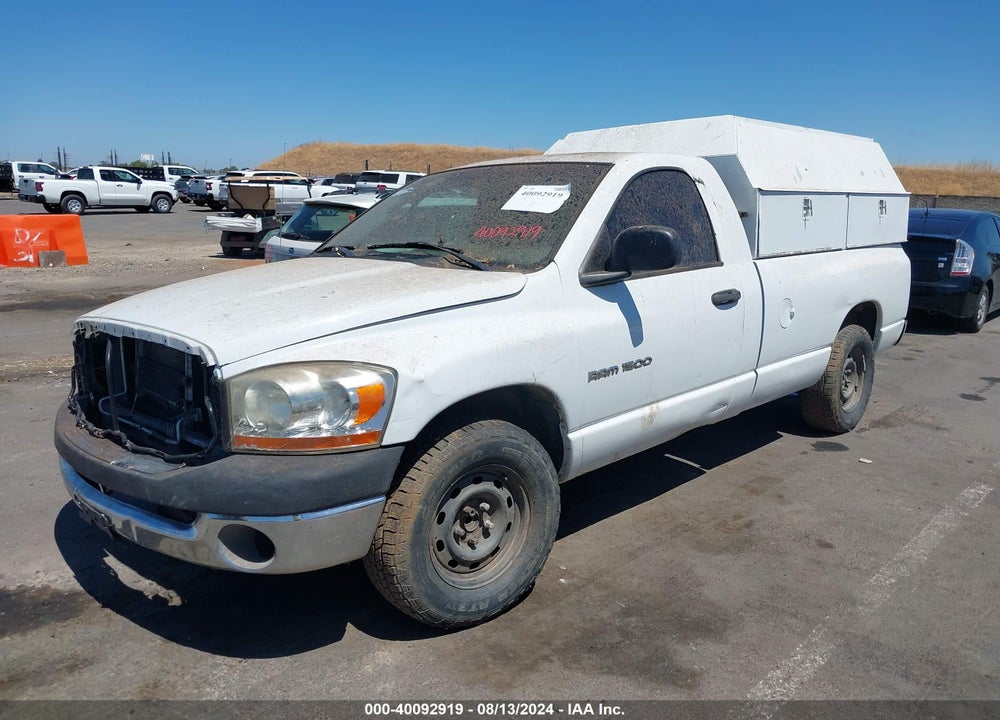 2006 DODGE RAM 1500 ST VIN: 1D7HA16N76J178389