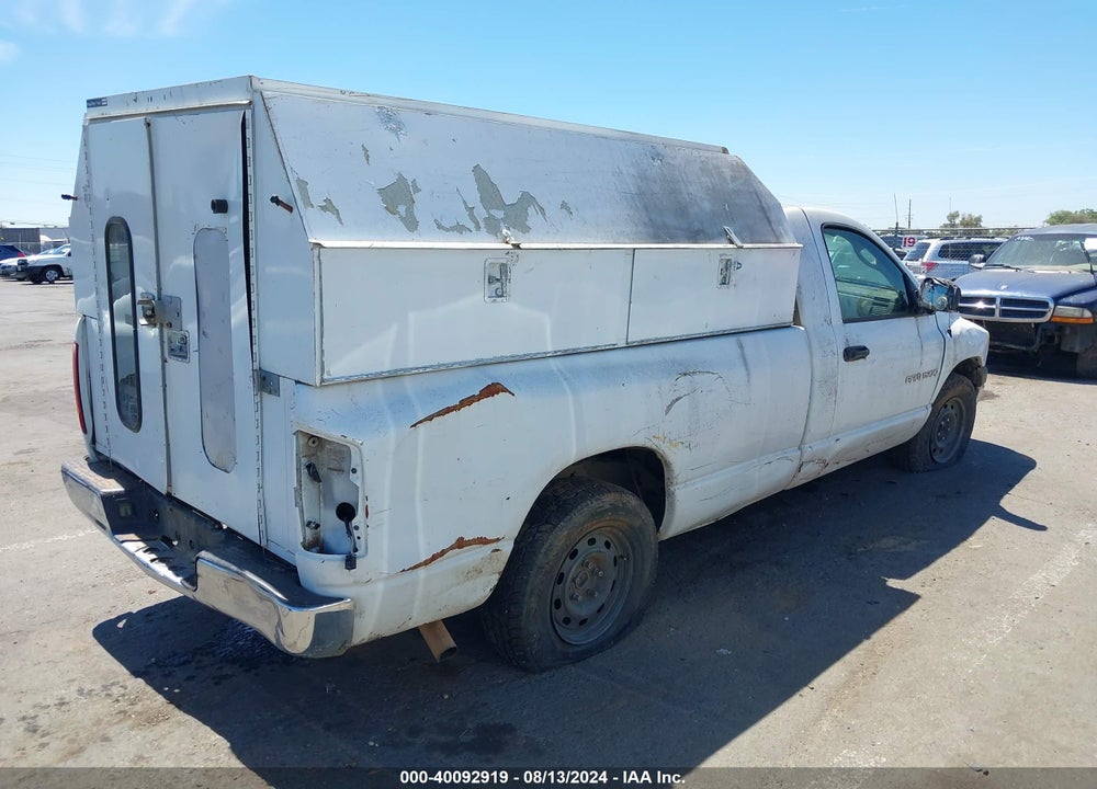 2006 DODGE RAM 1500 ST VIN: 1D7HA16N76J178389