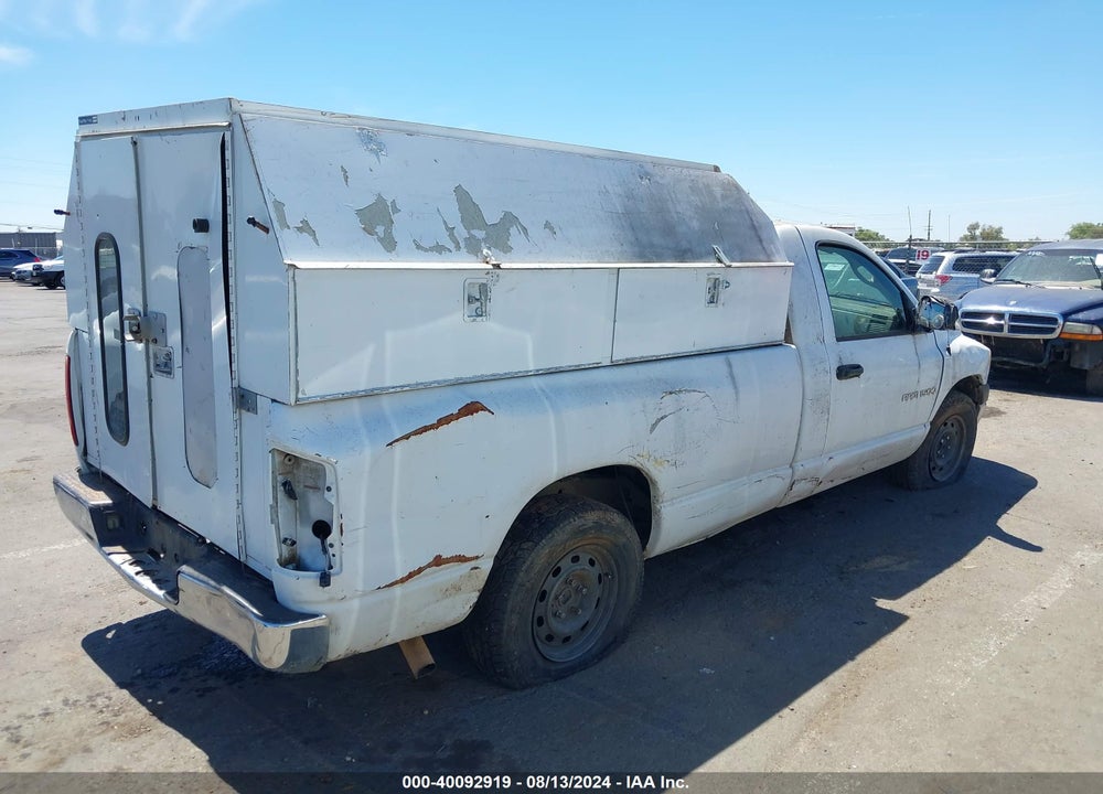 2006 DODGE RAM 1500 ST VIN: 1D7HA16N76J178389