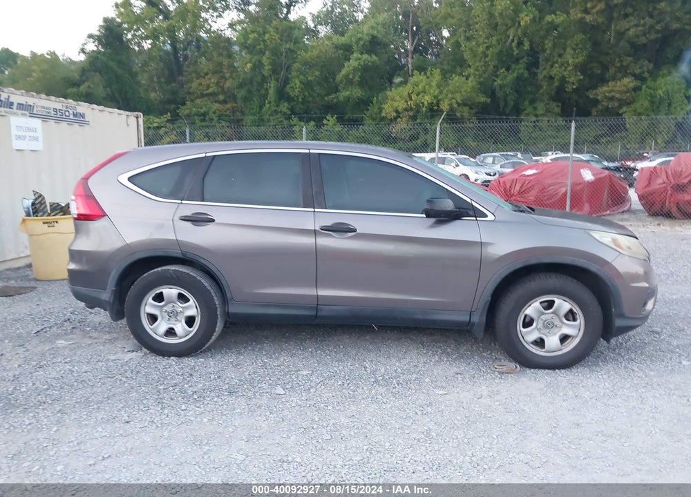 2015 HONDA CR-V LX VIN: 3CZRM3H37FG707817