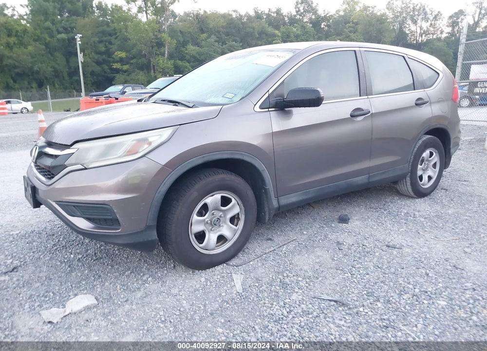2015 HONDA CR-V LX VIN: 3CZRM3H37FG707817