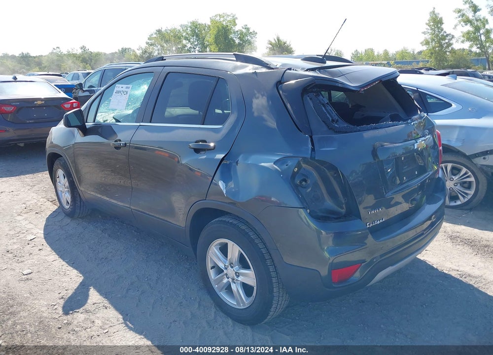 2017 CHEVROLET TRAX LT VIN: 3GNCJLSB7HL263828