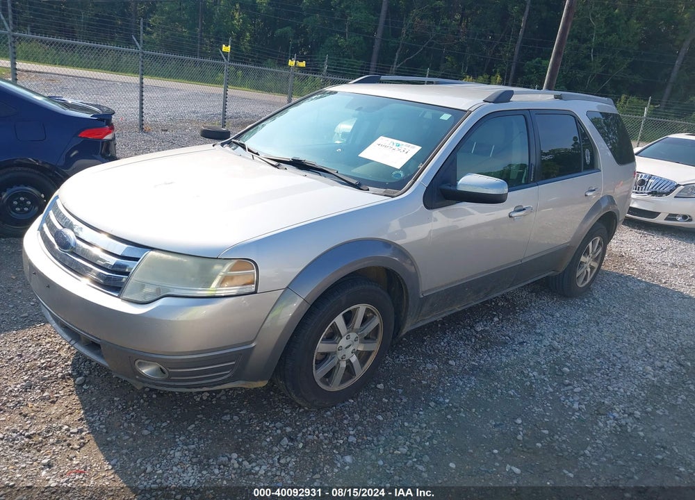 2008 FORD TAURUS X SEL VIN: 1FMDK02W38GA37314