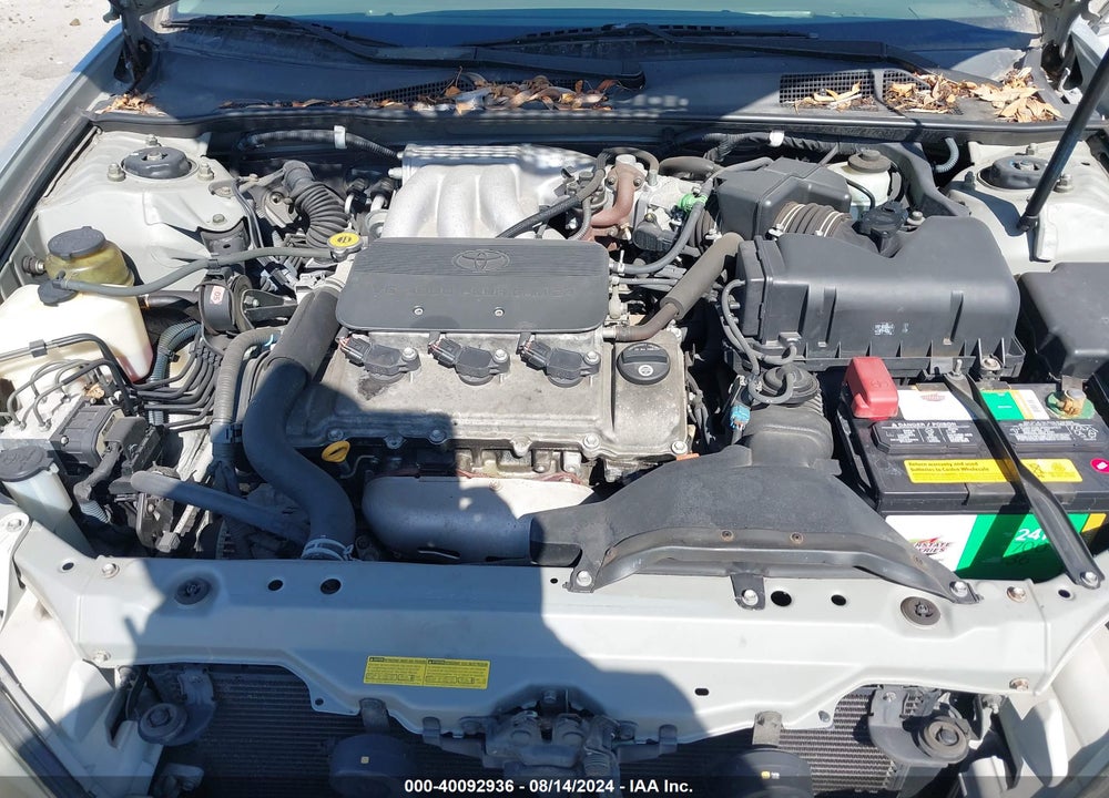 2002 TOYOTA CAMRY LE V6 VIN: 4T1BF32K62U540550