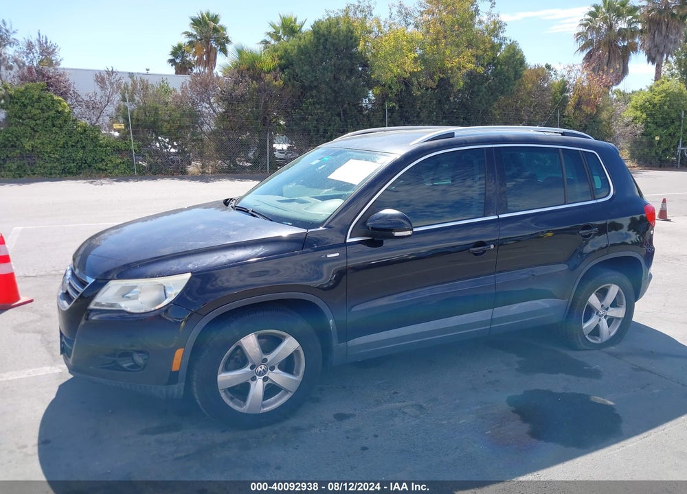 2010 VOLKSWAGEN TIGUAN WOLFSBURG EDITION VIN: WVGAV7AX6AW535984