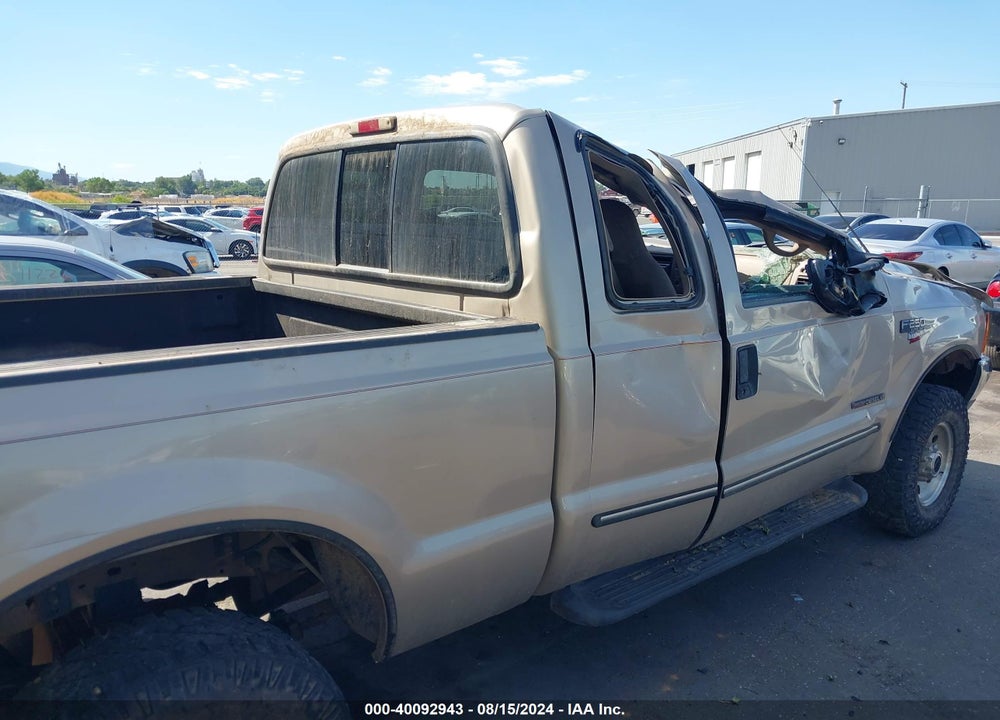 1999 FORD F-250 LARIAT/XL/XLT VIN: 1FTNX21F4XEE04884