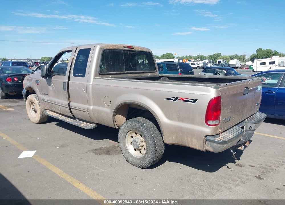1999 FORD F-250 LARIAT/XL/XLT VIN: 1FTNX21F4XEE04884