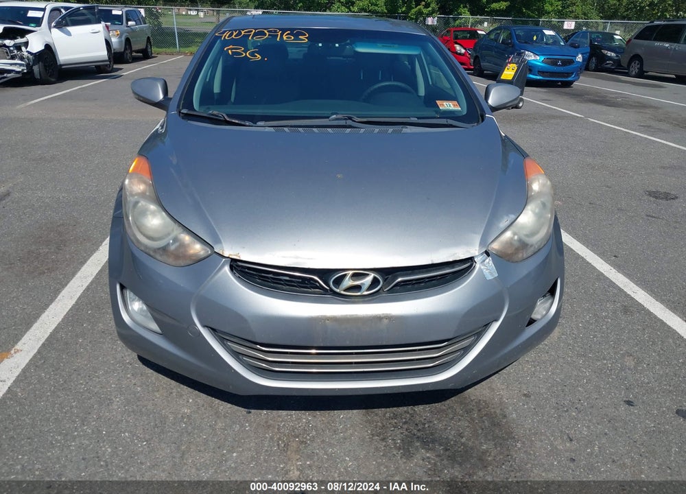 2012 HYUNDAI ELANTRA LIMITED (ULSAN PLANT) VIN: KMHDH4AE7CU353517