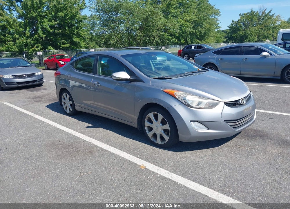2012 HYUNDAI ELANTRA LIMITED (ULSAN PLANT) VIN: KMHDH4AE7CU353517