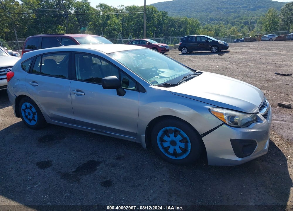 2013 SUBARU IMPREZA 2.0I VIN: JF1GPAA60DH831370