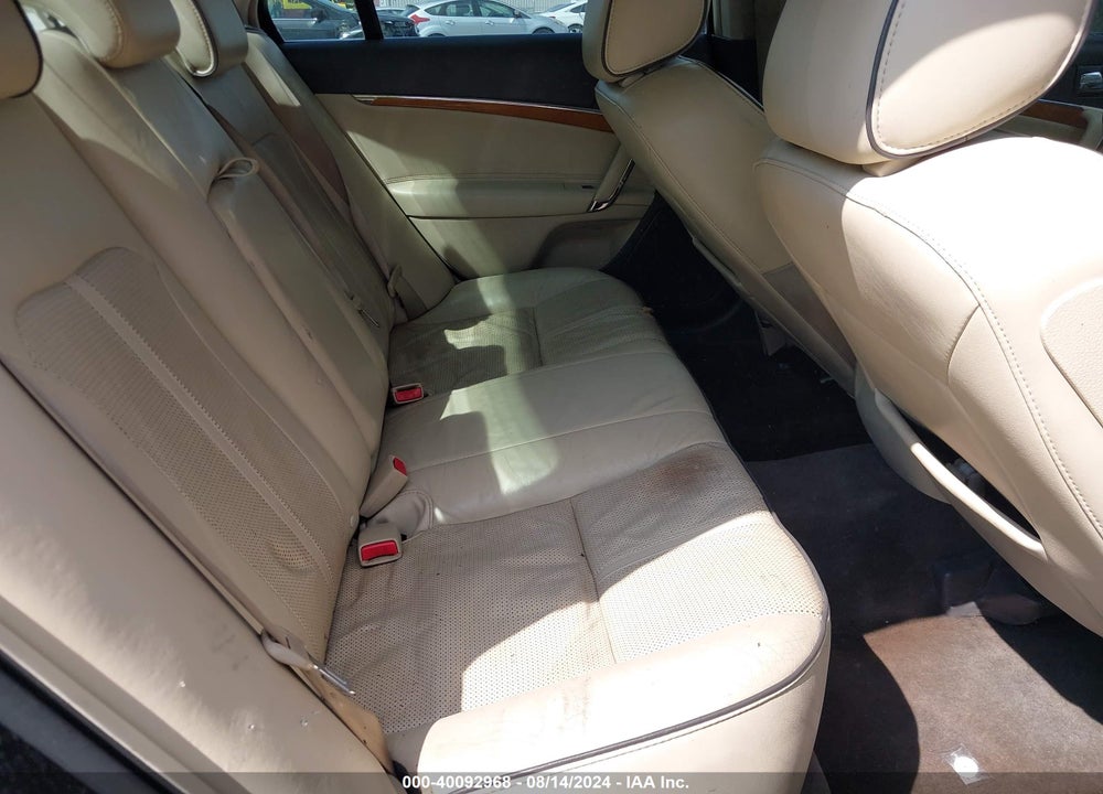 2010 LINCOLN MKZ VIN: 3LNHL2JC3AR624306