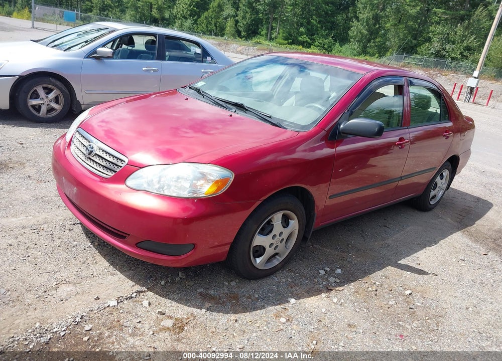 2005 TOYOTA COROLLA CE VIN: 2T1BR32E75C470788