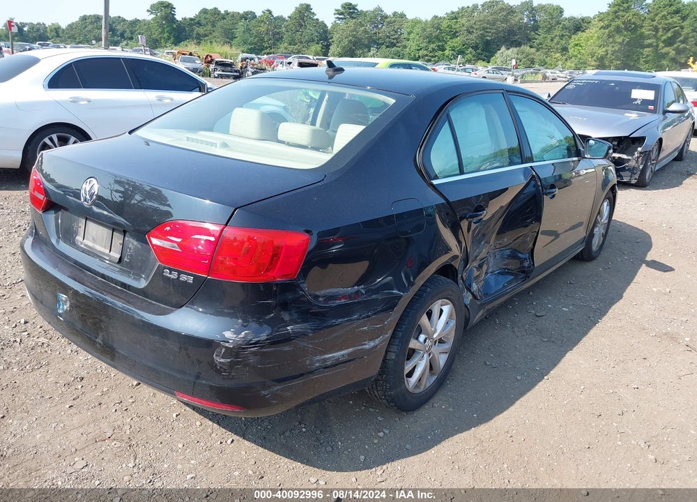 2013 VOLKSWAGEN JETTA 2.5L SE VIN: 3VWDP7AJ9DM267876