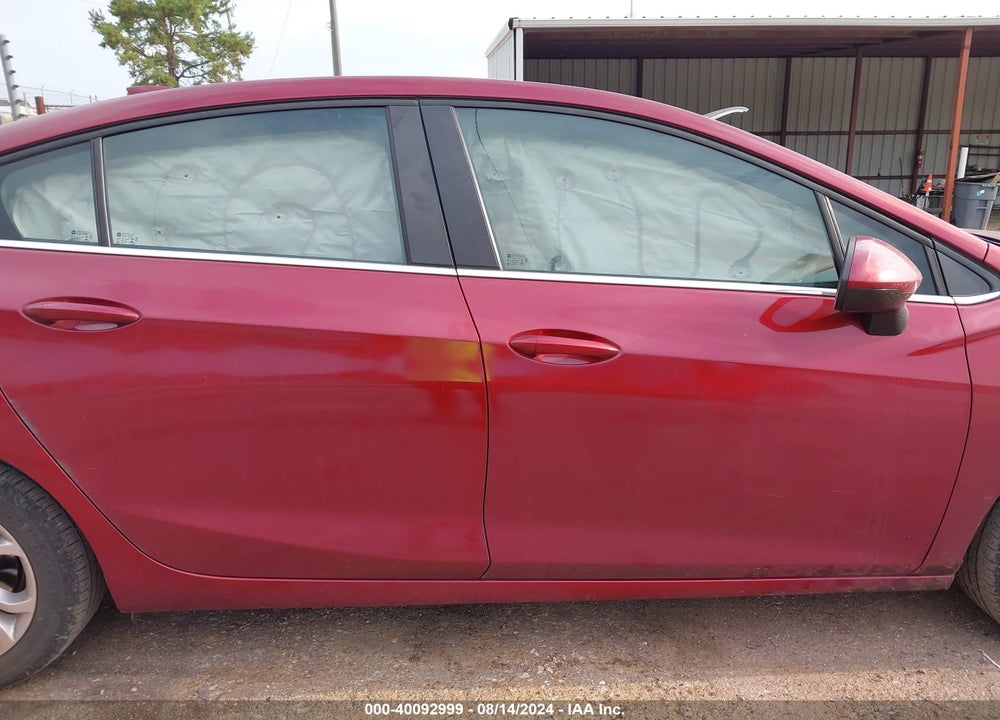 2019 CHEVROLET CRUZE LT VIN: 1G1BE5SM4K7116117