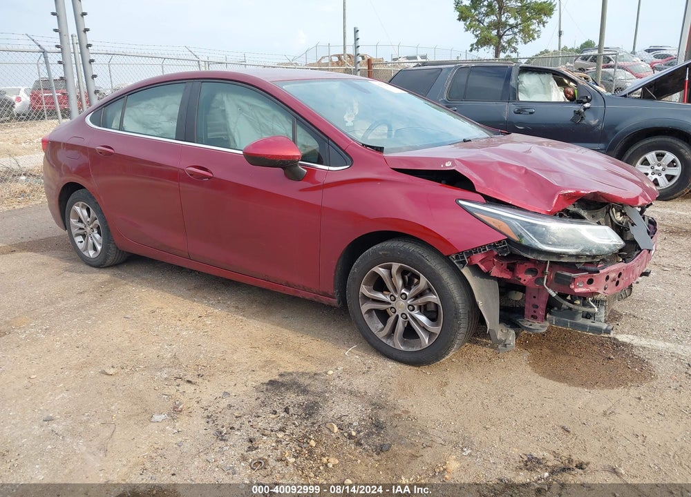 2019 CHEVROLET CRUZE LT VIN: 1G1BE5SM4K7116117