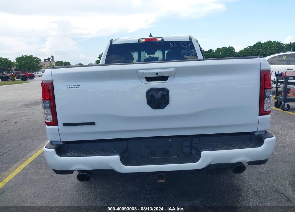 2022 RAM 1500 BIG HORN QUAD CAB 4X2 6'4 BOX VIN: 1C6RREBT5NN190400