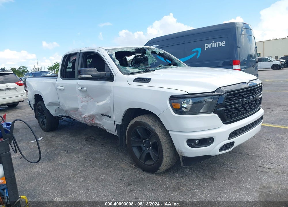 2022 RAM 1500 BIG HORN QUAD CAB 4X2 6'4 BOX VIN: 1C6RREBT5NN190400