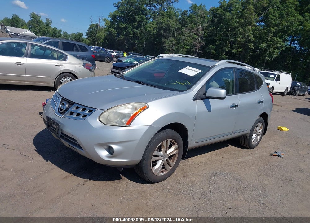 2013 NISSAN ROGUE SV VIN: JN8AS5MV2DW641207