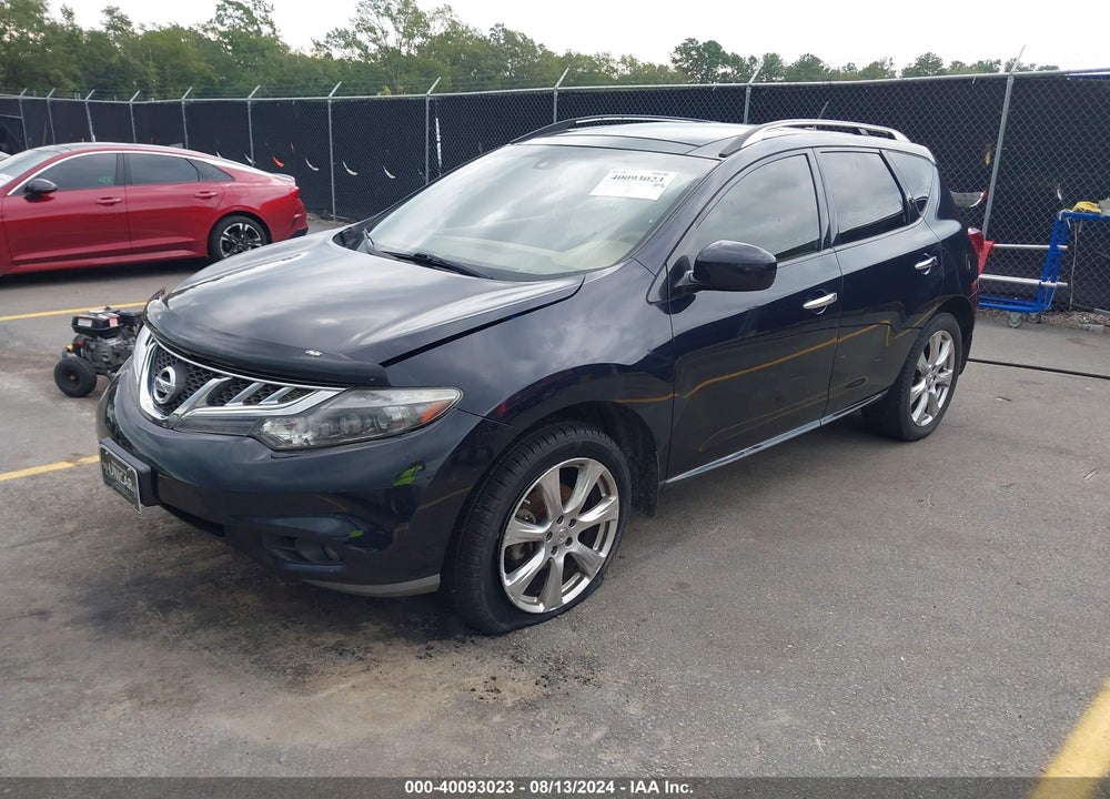 2014 NISSAN MURANO LE VIN: JN8AZ1MW5EW532934